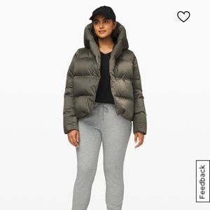 Lululemon cloudscape wrap jacket